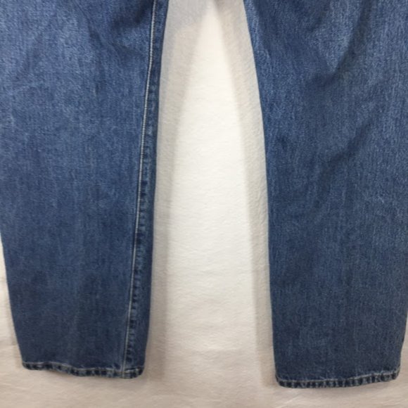 Levi's 501 Jeans  Straight Leg Button Fly Denim - Picture 9 of 12
